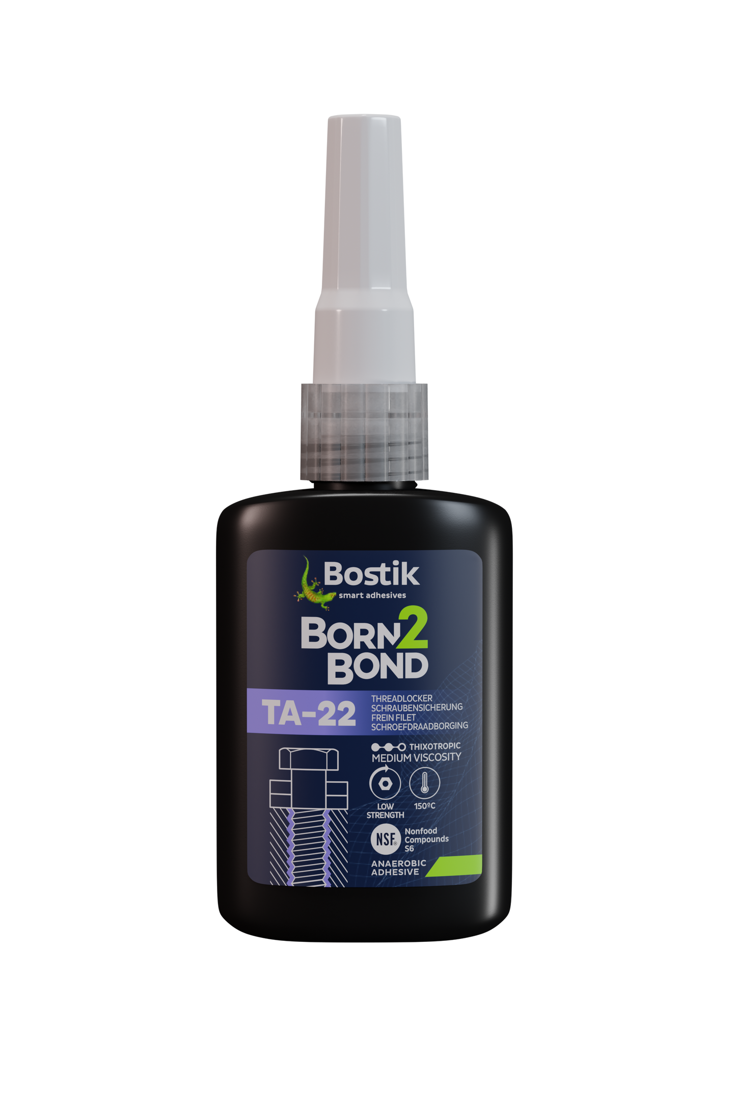 Born2Bond THREADLOCKING TA22 VIOLET 50g