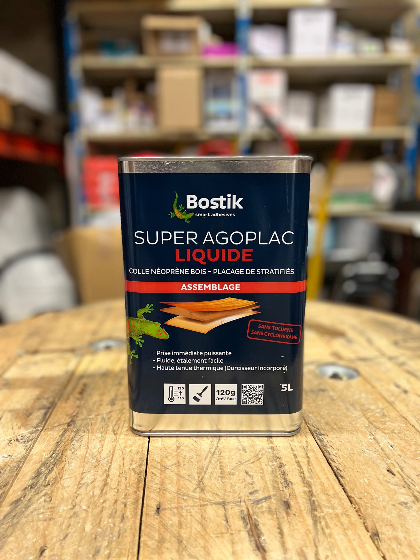 COLLE BOSTIK SUPER AGOPLAC LIQUIDE - 5 l