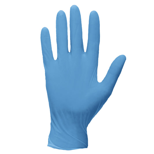 PORTWEST - GANT NITRILE JETABLE SANS POUDRE CAT 1 BLEU - A924