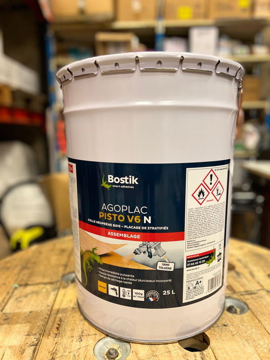 COLLE BOSTIK AGOPLAC PISTOLABLE V6 NEUTRE - 25 l