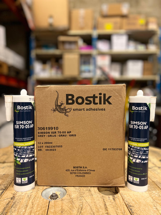 COLLE BOSTIK ISR 70 05 AP Gris - 290 ml VENDU PAR 12