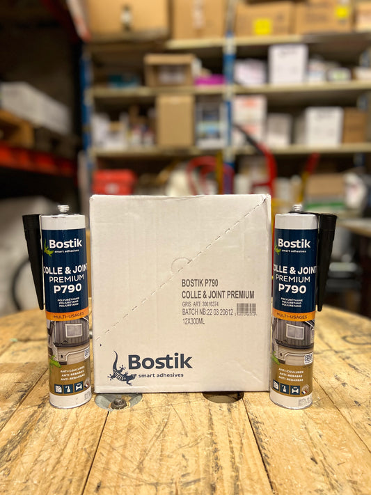 MASTIC BOSTIK P790 COLLE JOINT BLANC - 290 ml - VENDU PAR 12