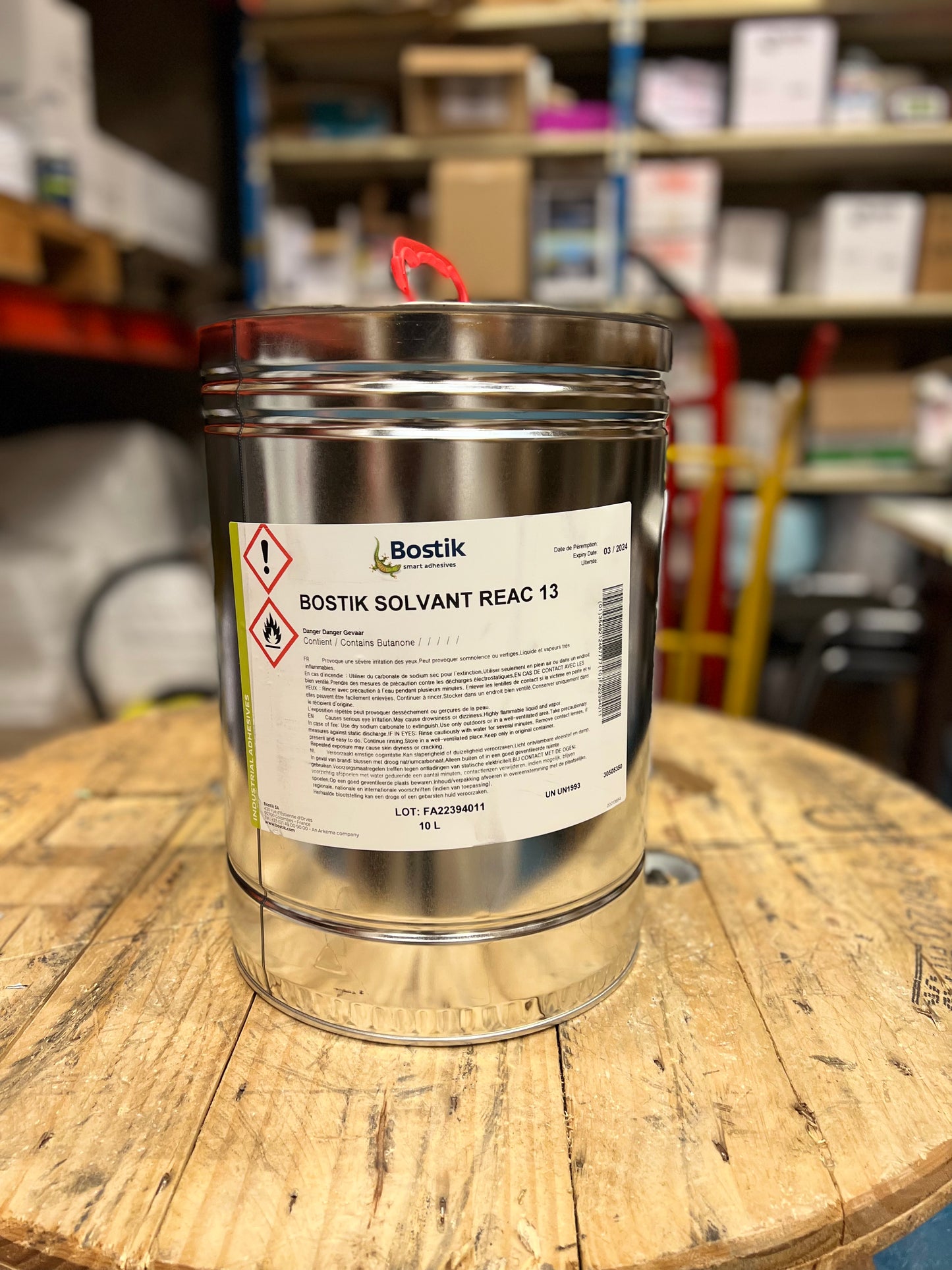 COLLE BOSTIK SOLVANT REAC 13 - 10l