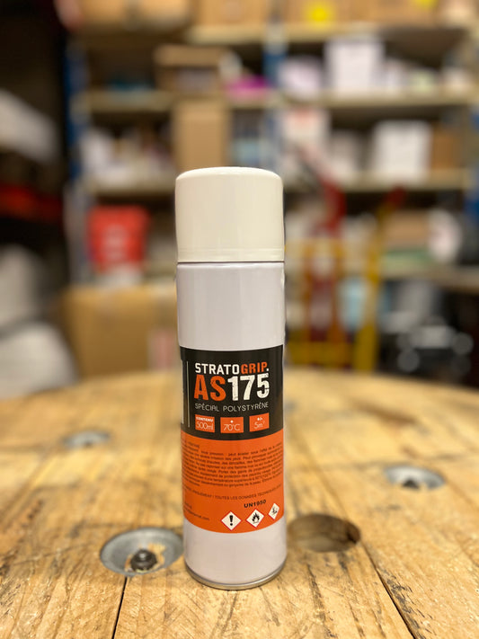 COLLE STRATOGRIP AS175 - AEROSOL 500ml VENDU PAR 12
