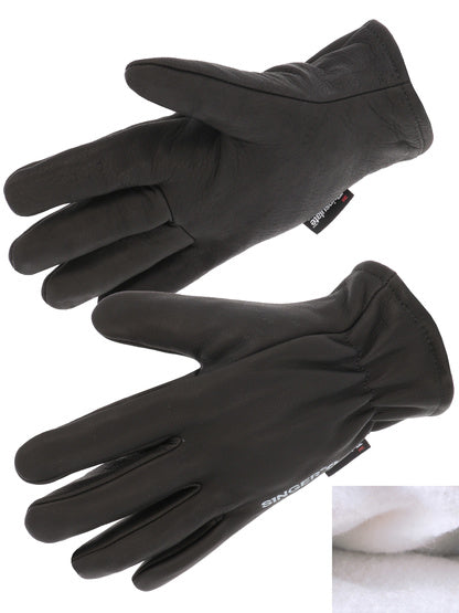 SINGER - GANT TOUT FLEUR DE BOVIN. DOUBLÉ THINSULATE® - 50GHNTH