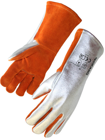 SINGER - CROÛTE DE BOVIN IGNIFUGE. DOS ALUMINISÉ.ENTIÈREMENT DOUBLÉ - 50SIVAP15