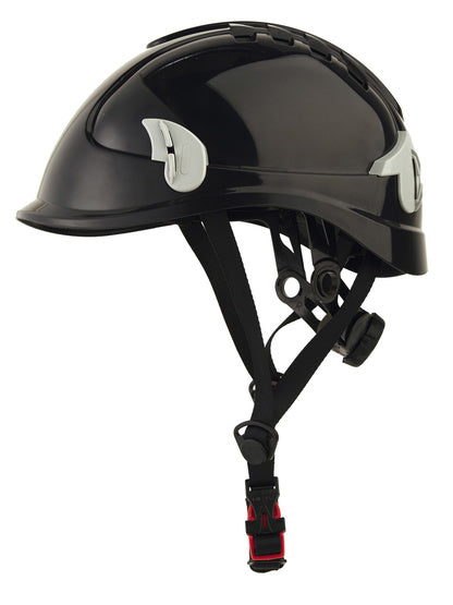 SINGER - CASQUE MONTEUR VENTILÉ AVEC ATTACHES POUR LAMPE FRONTALE - ALPINBK
