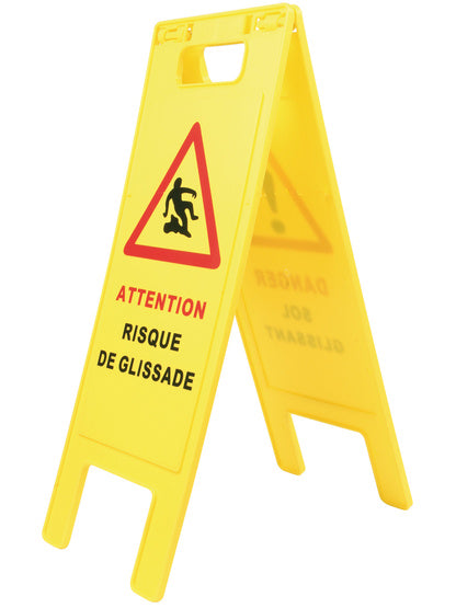 SINGER - BALISE PLIABLE "DANGER SOL GLISSANT/RISQUE DE GLISSADE' - BALPL1