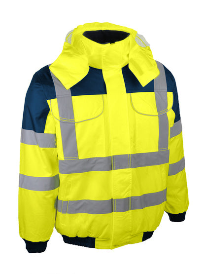 SINGER - BLOUSON HAUTE VISIBILITÉ INTEMPÉRIES. TYPE AVIATEUR - BLAVIA