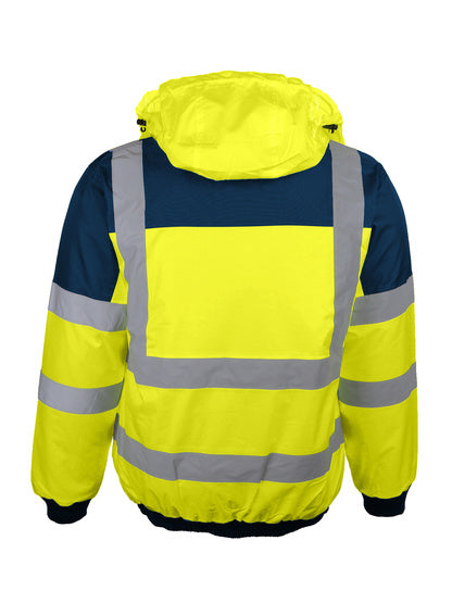 SINGER - BLOUSON HAUTE VISIBILITÉ INTEMPÉRIES. TYPE AVIATEUR - BLAVIA