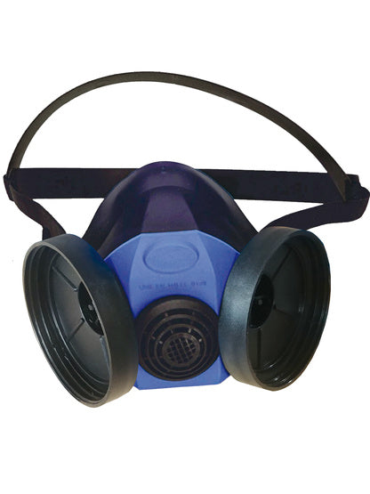 SINGER - DEMI-MASQUE RESPIRATOIRE. EN SILICONE. POUR 2 FILTRES - DM756S